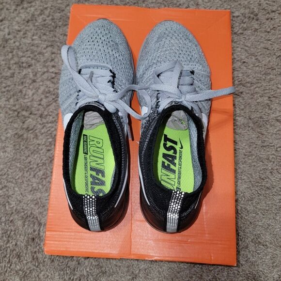 Nike Zoom All Out Flyknit 'Wolf Grey' Womens Sneaker Shoes Size 7.5 • Like New - Picture 10 of 15